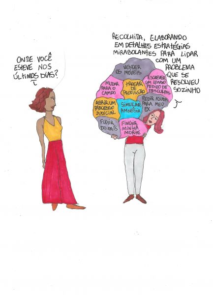 “O peso do Eu” + “Fugas” + “Montanha de Pequenos Problemas”