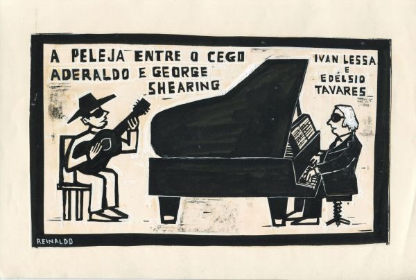 A PELEJA ENTRE O CEGO ADERALDO E GEORGE SHEARING