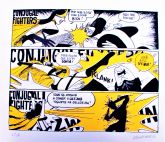 Conjugal Fighters: serigrafia em papel Canson 48 x 42,5cm (série numerada de 10)
