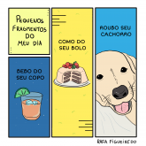 Roubo seu cachorro - Série Pequenos Fragmentos do meu dia
